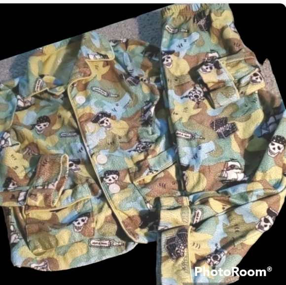 3t pirate flannel pjs - Picture 1 of 3